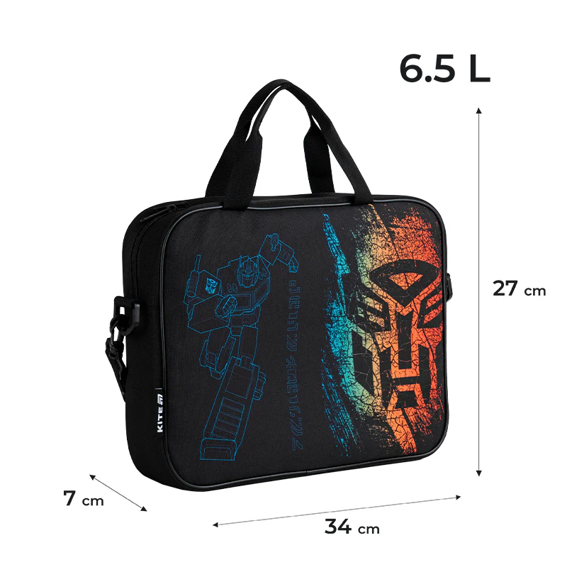 Сумка шкільна текстильна Kite A4, 1 від., 589 TF, TF25-589 2