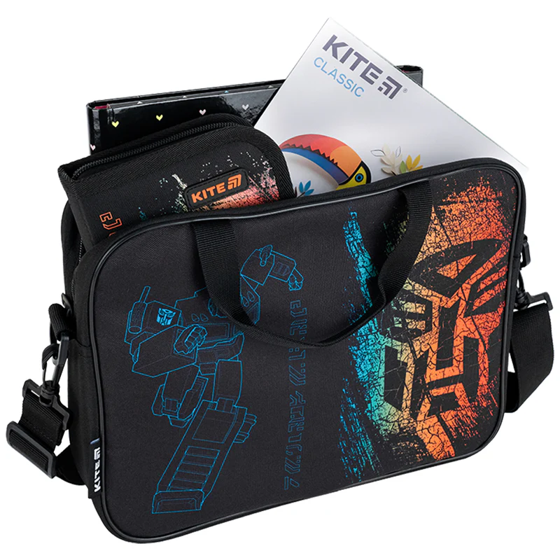 Сумка шкільна текстильна Kite A4, 1 від., 589 TF, TF25-589 4