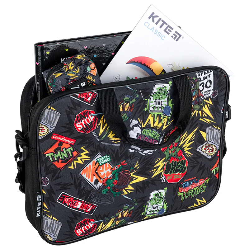 Сумка шкільна текстильна Kite A4, 1 від., 589 NT, NT25-589 4