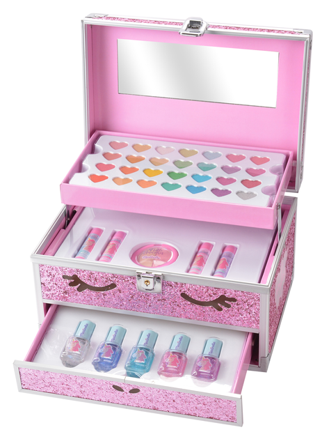 Набор детской косметики "Unicorn big glitter" бьюти кейс, 30592, Martinelia 1