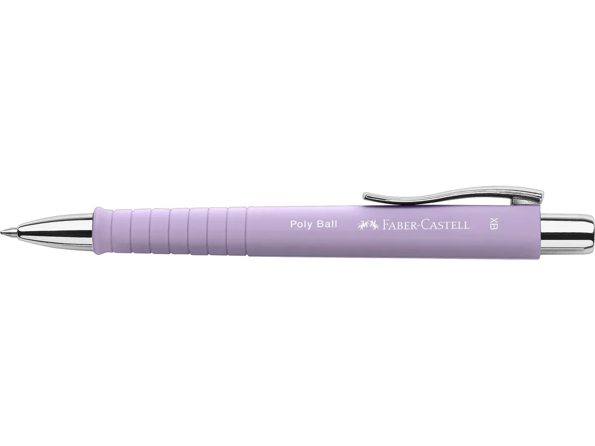 Ручка кулькова Poly Ball XB sweet lilac, 241104 Faber-Castell 1
