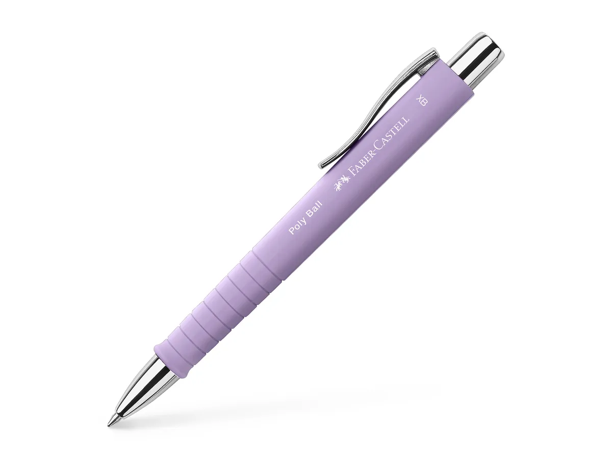 Ручка кулькова Poly Ball XB sweet lilac, 241104 Faber-Castell