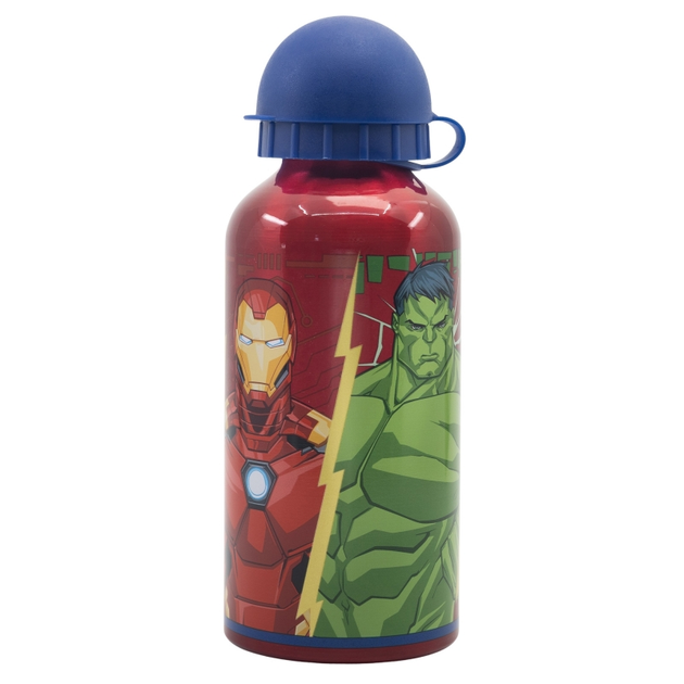 Пляшка дитяча метал. 430 мл "Avengers" STOR, 74134 1