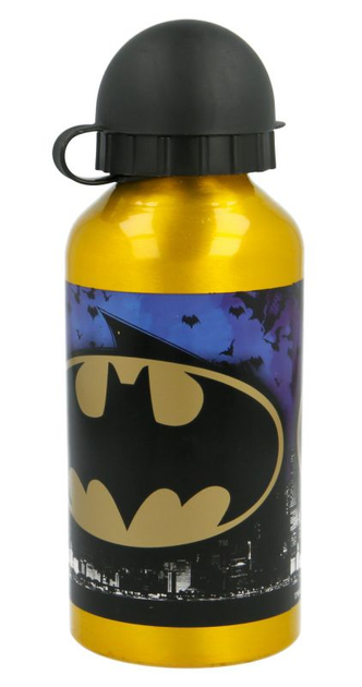 Пляшка дитяча метал. 400 мл золота ``Batman`` STOR, 85534 1