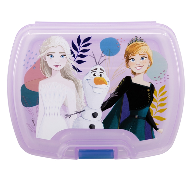 Ланчбокс "Frozen" фіолетов. STOR, 74277
