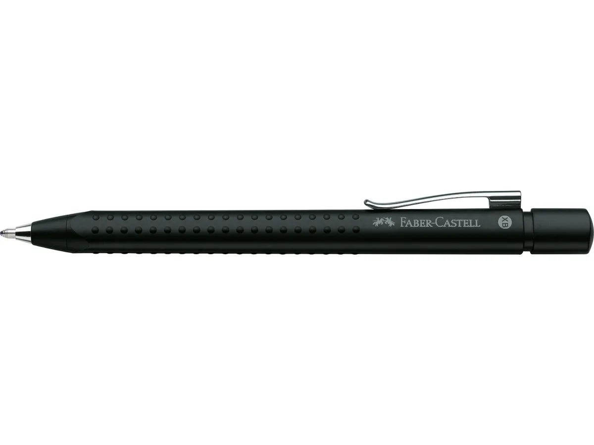 Ручка кулькова Grip 2011 чорна, 144187 Faber-Castell 1