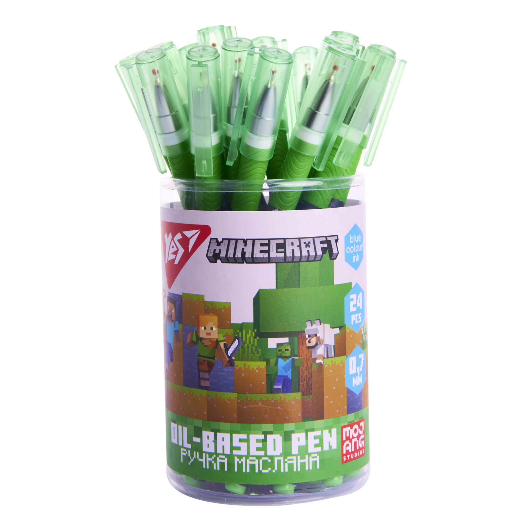 Ручка шариковая "Minecraft. Boom" 0,7 мм синяя, 412261 Yes 2