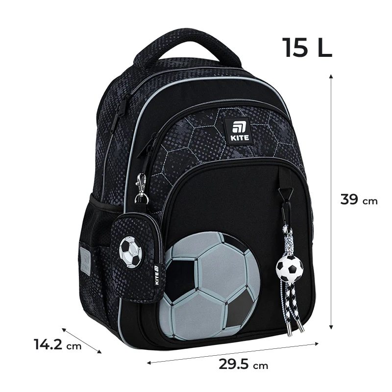 Рюкзак Kite Education 763M Football, K25-763M-2 2