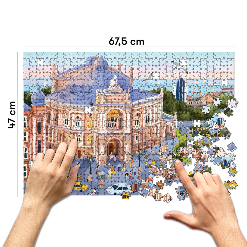 Пазли "Сонячна Одеса", 1000 елементів, orner-2622 1