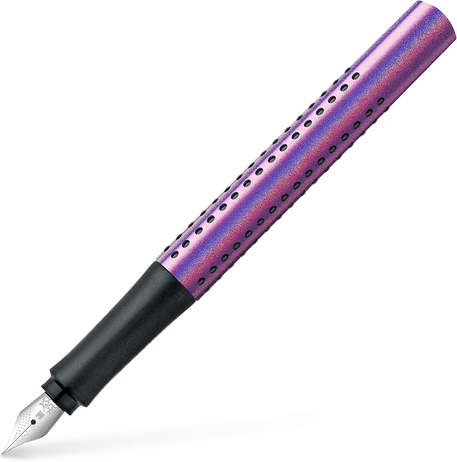 Ручка пір`яна Grip Edition Glam, корпус Violet, 140840 Faber-Castell