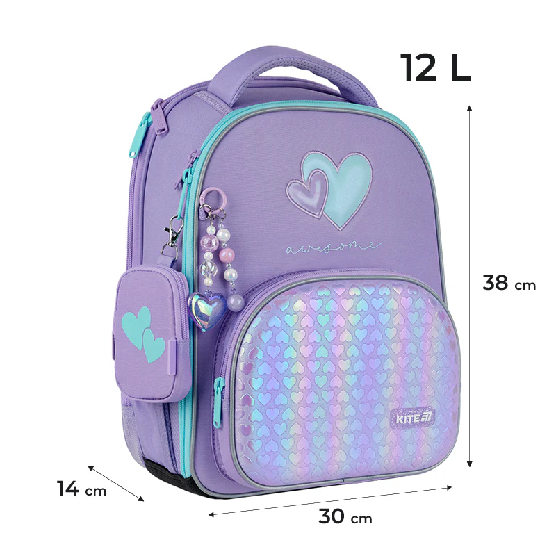 Рюкзак Kite Education каркасний 556 Awesome, K25-556M-1 2