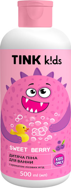 Дитяча піна для ванни Sweet Berry Tink kids 500 мл, 289675