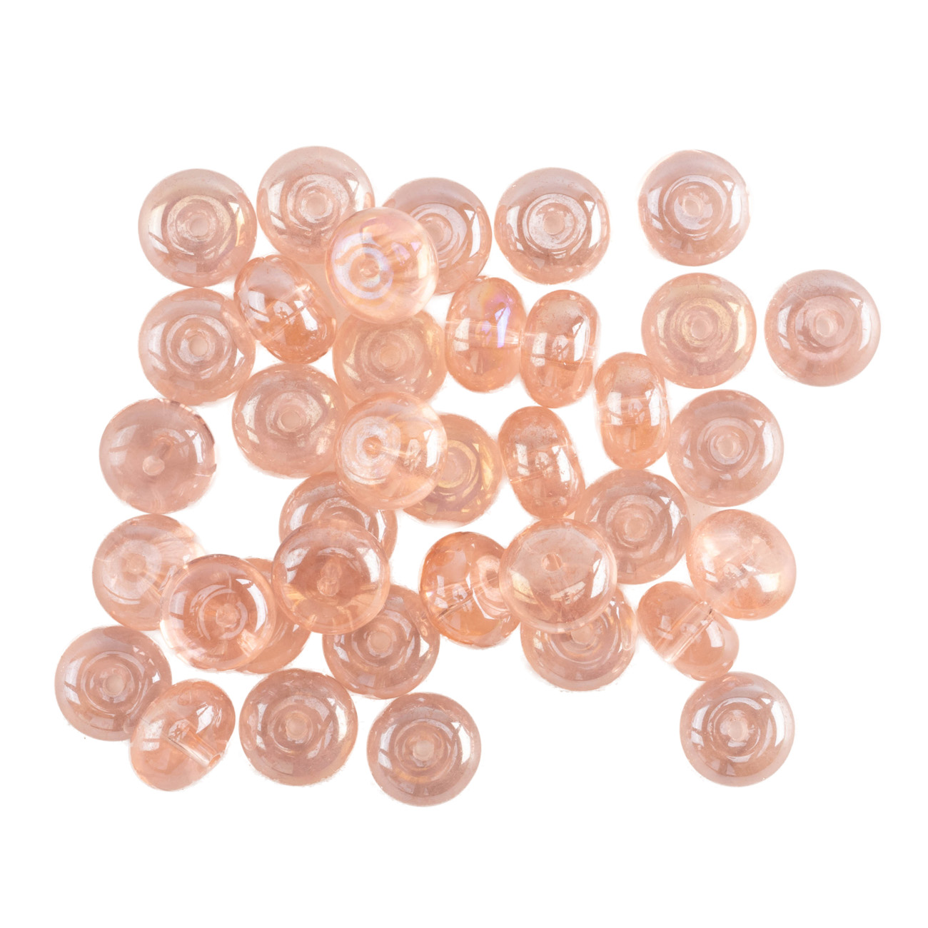 Намистини 10*6 мм, 50 г, luster 11123/050C Crystal Art