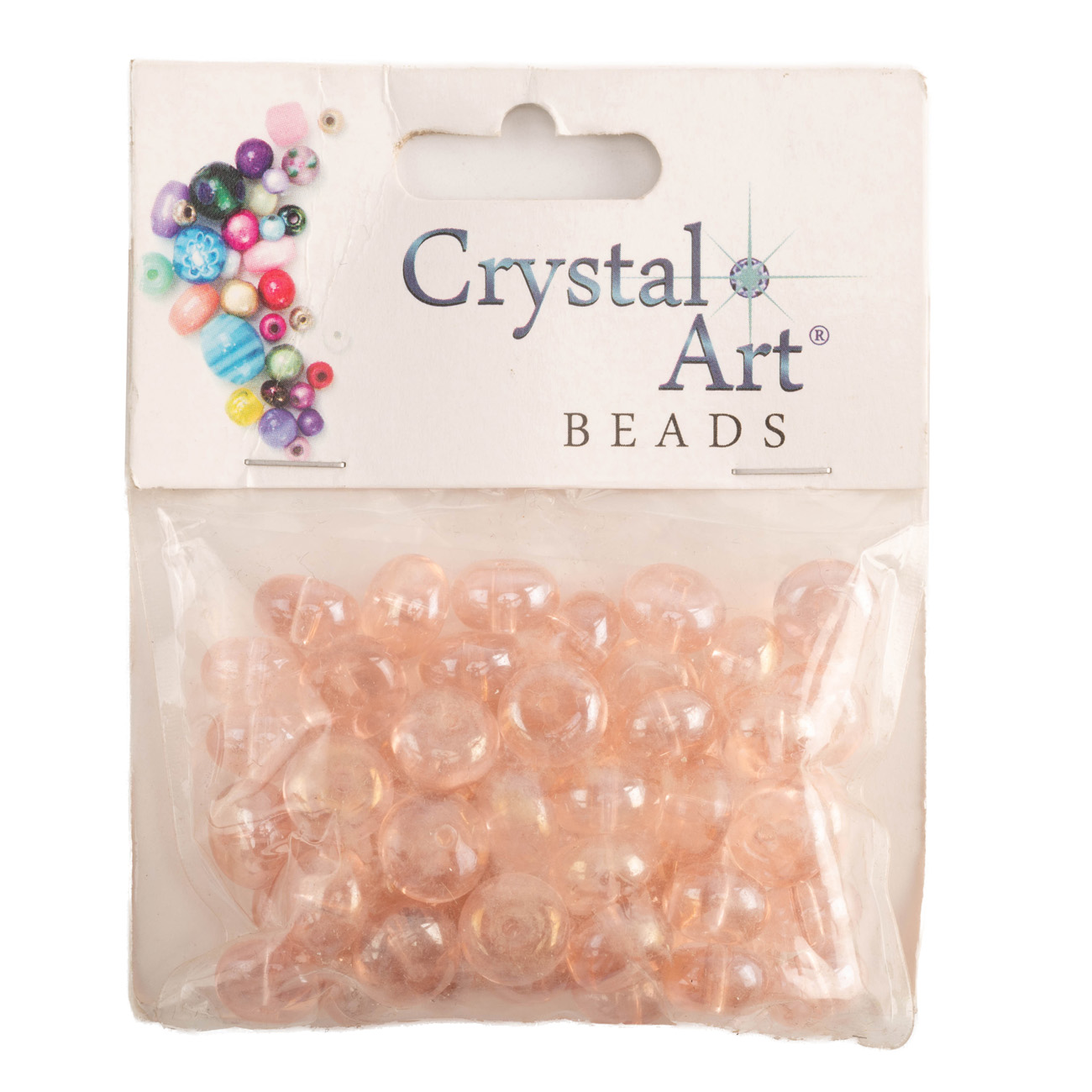 Намистини 10*6 мм, 50 г, luster 11123/050C Crystal Art 1