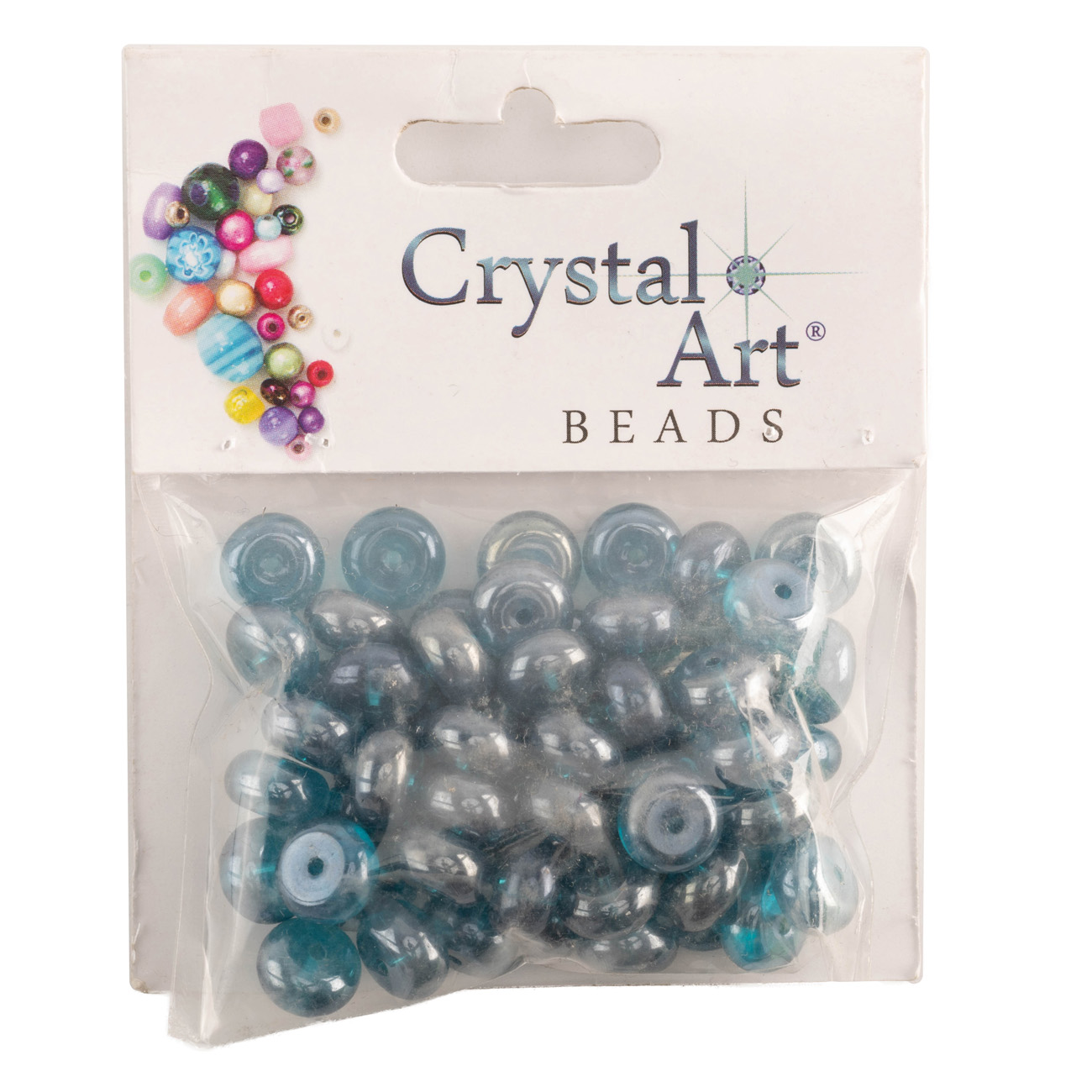 Намистини 10*6 мм, 50 г, luster 11123/114C Crystal Art 1