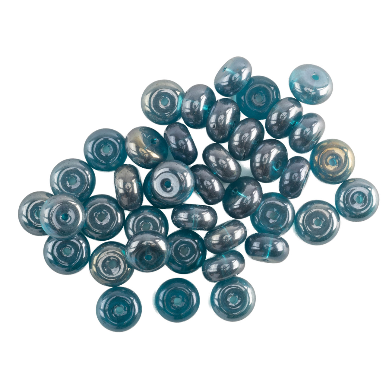Намистини 10*6 мм, 50 г, luster 11123/114C Crystal Art