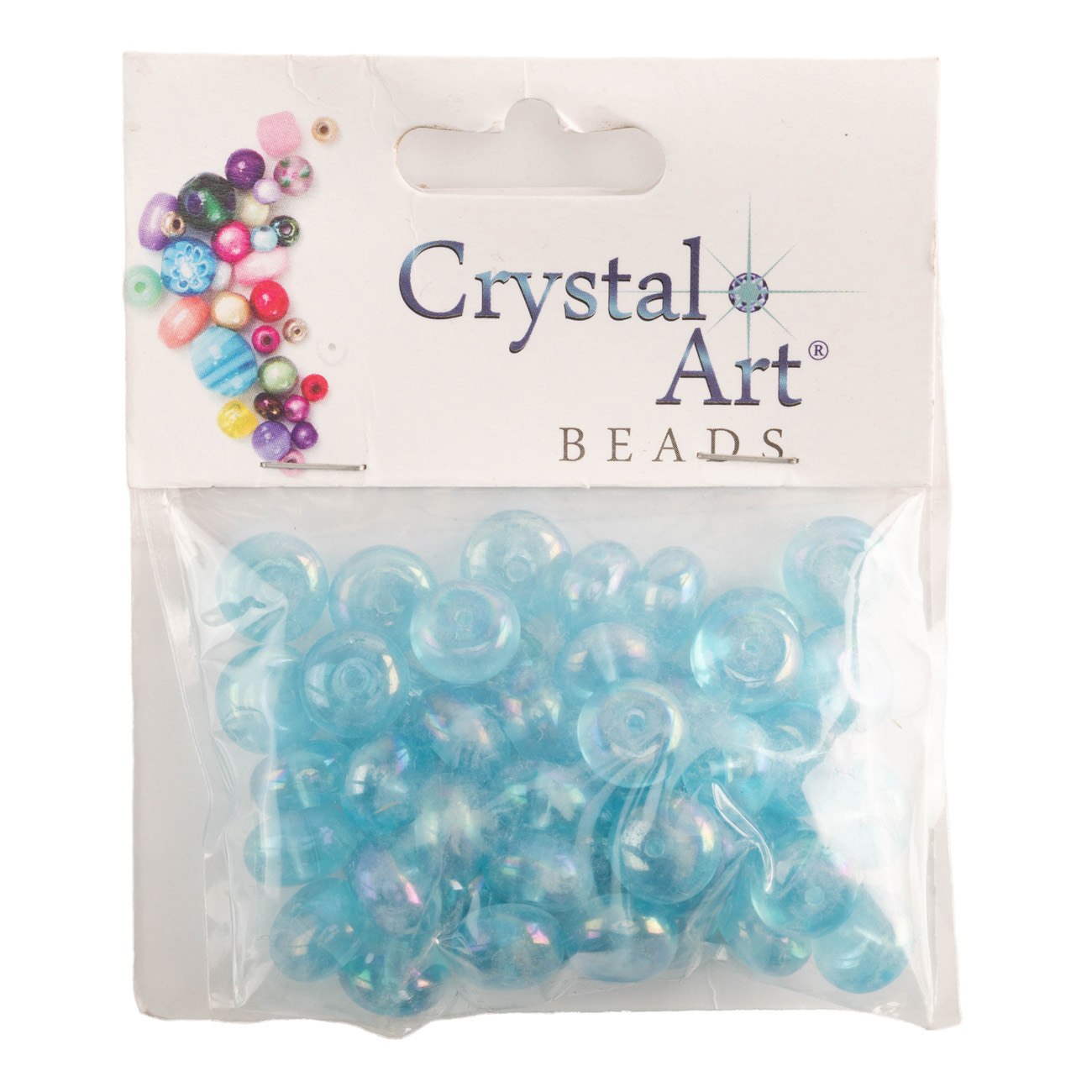 Намистини 10*6 мм, 50 г, rainbow 11123/035C Crystal Art 1
