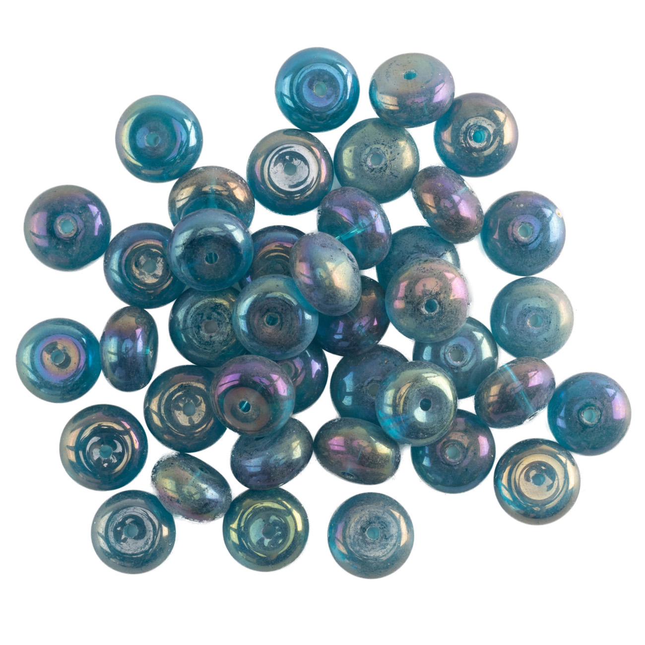 Намистини 10*6 мм, 50 г, rainbow 11123/114C Crystal Art