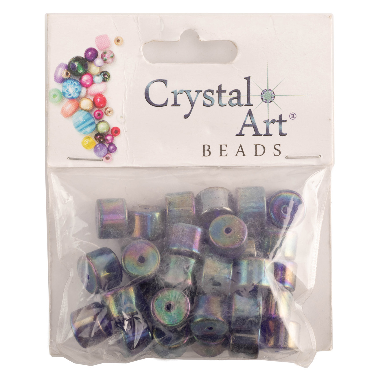 Бусины 10*8 мм, 50 г, rainbow 11067/037C Crystal Art 1