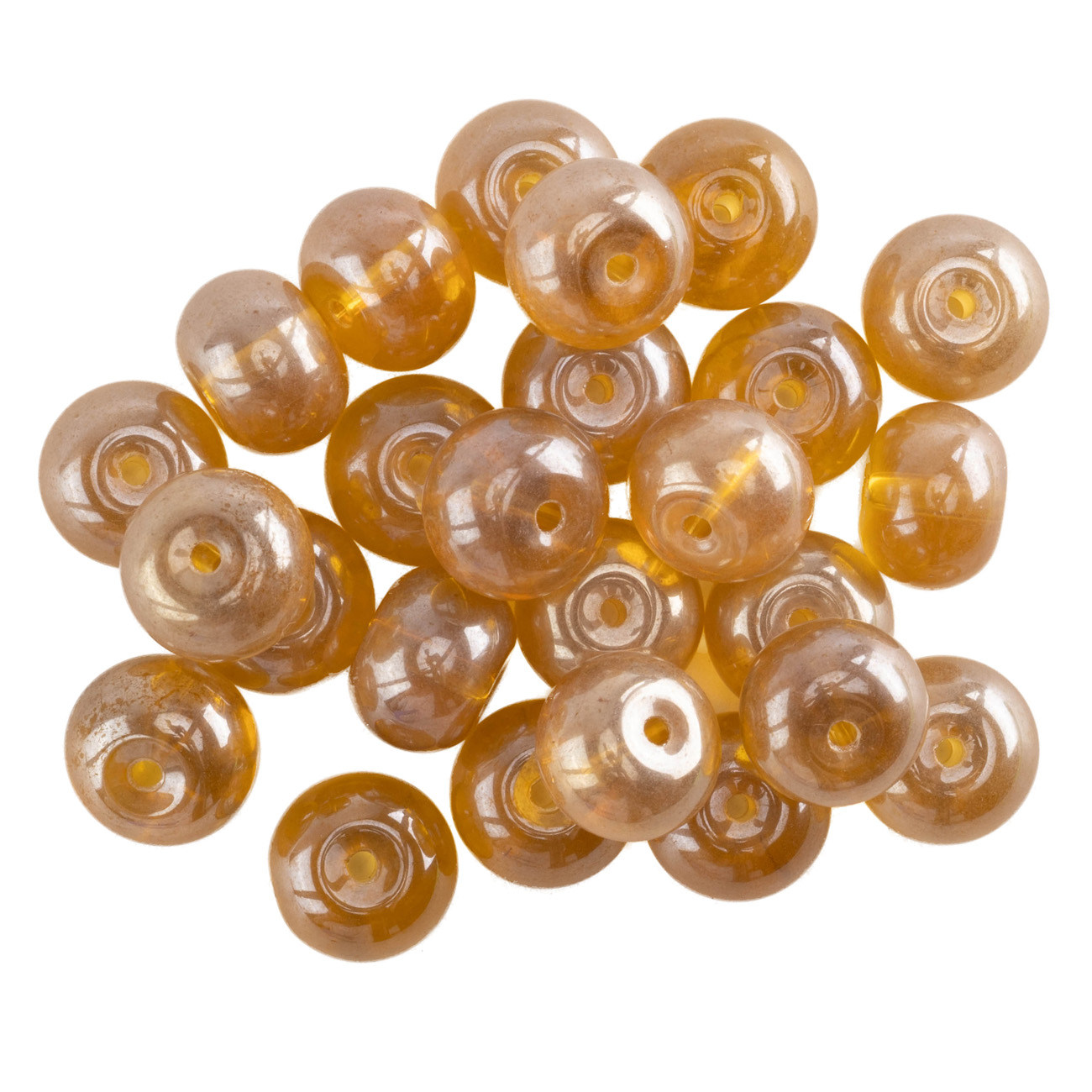 Намистини 12*8 мм, 50 г, luster 11124/111C Crystal Art