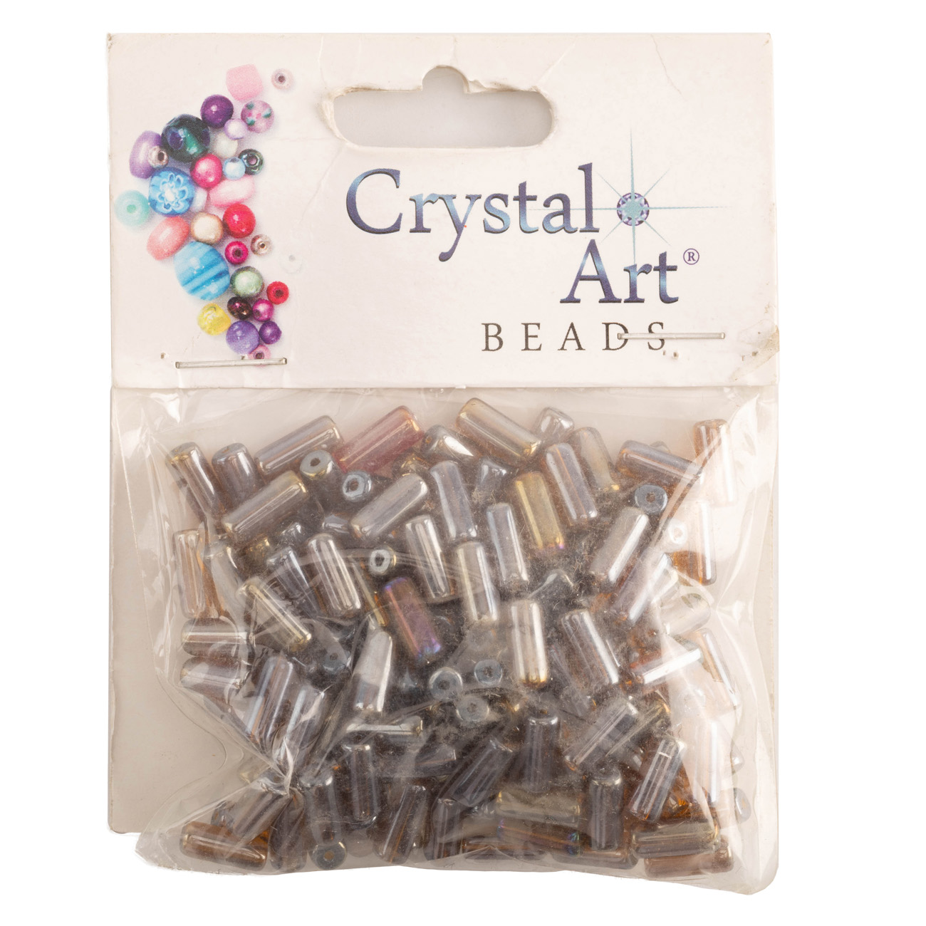 Намистини 4*10 мм, 50 г, luster 11055/017C Crystal Art 1