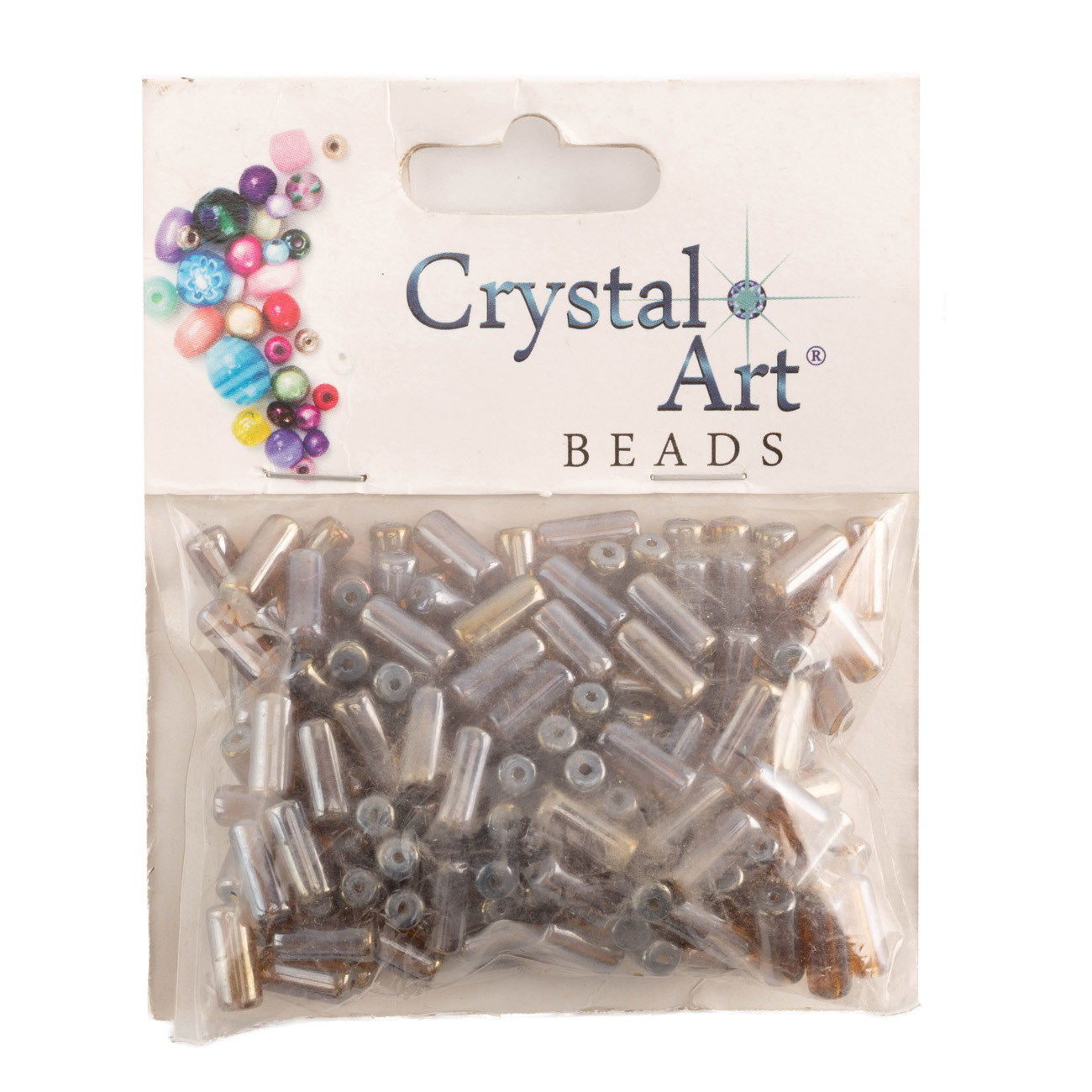 Намистини 4*10 мм, 50 г, luster 11055/111C Crystal Art 1