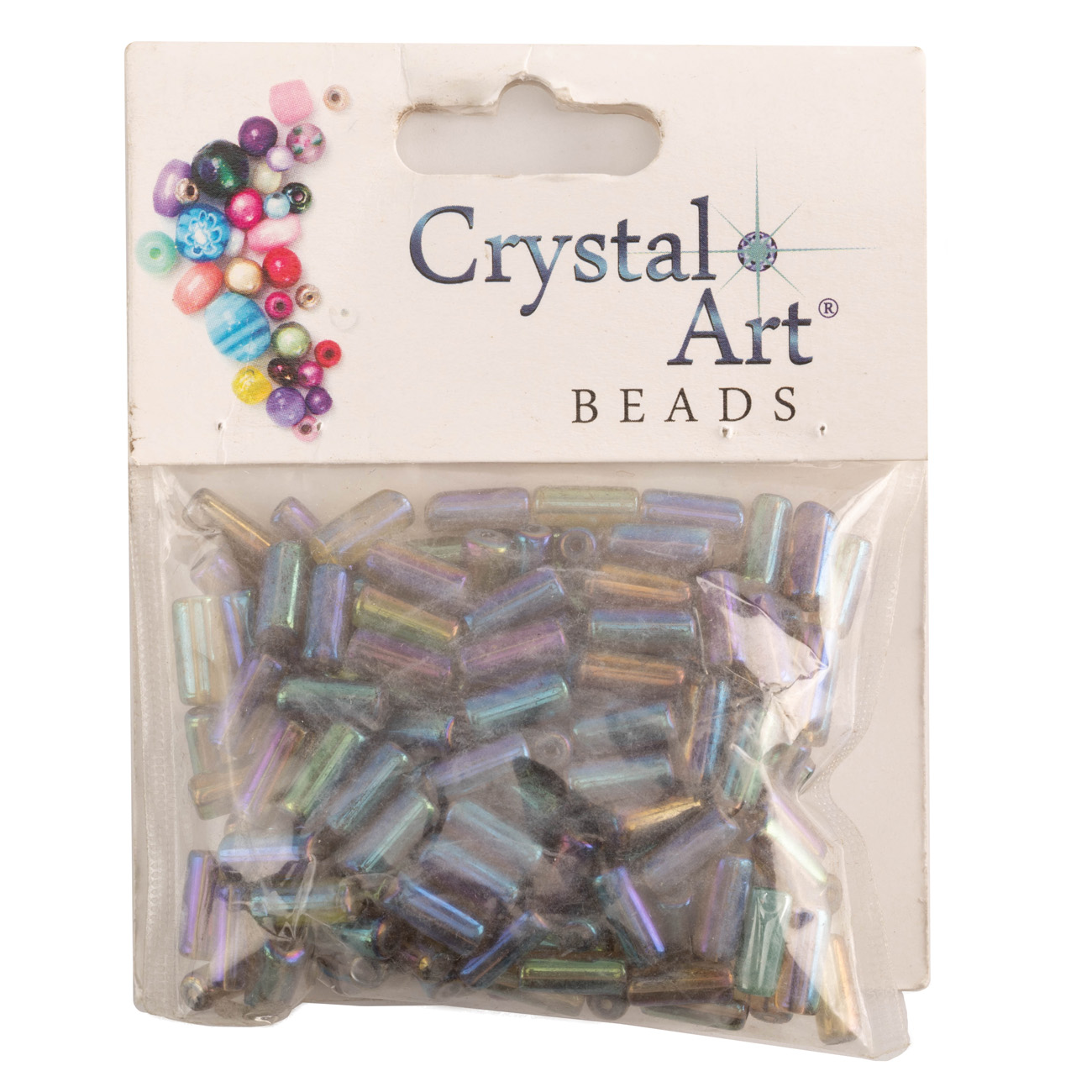 Намистини 4*10 мм, 50 г, rainbow 11055/029C Crystal Art 1