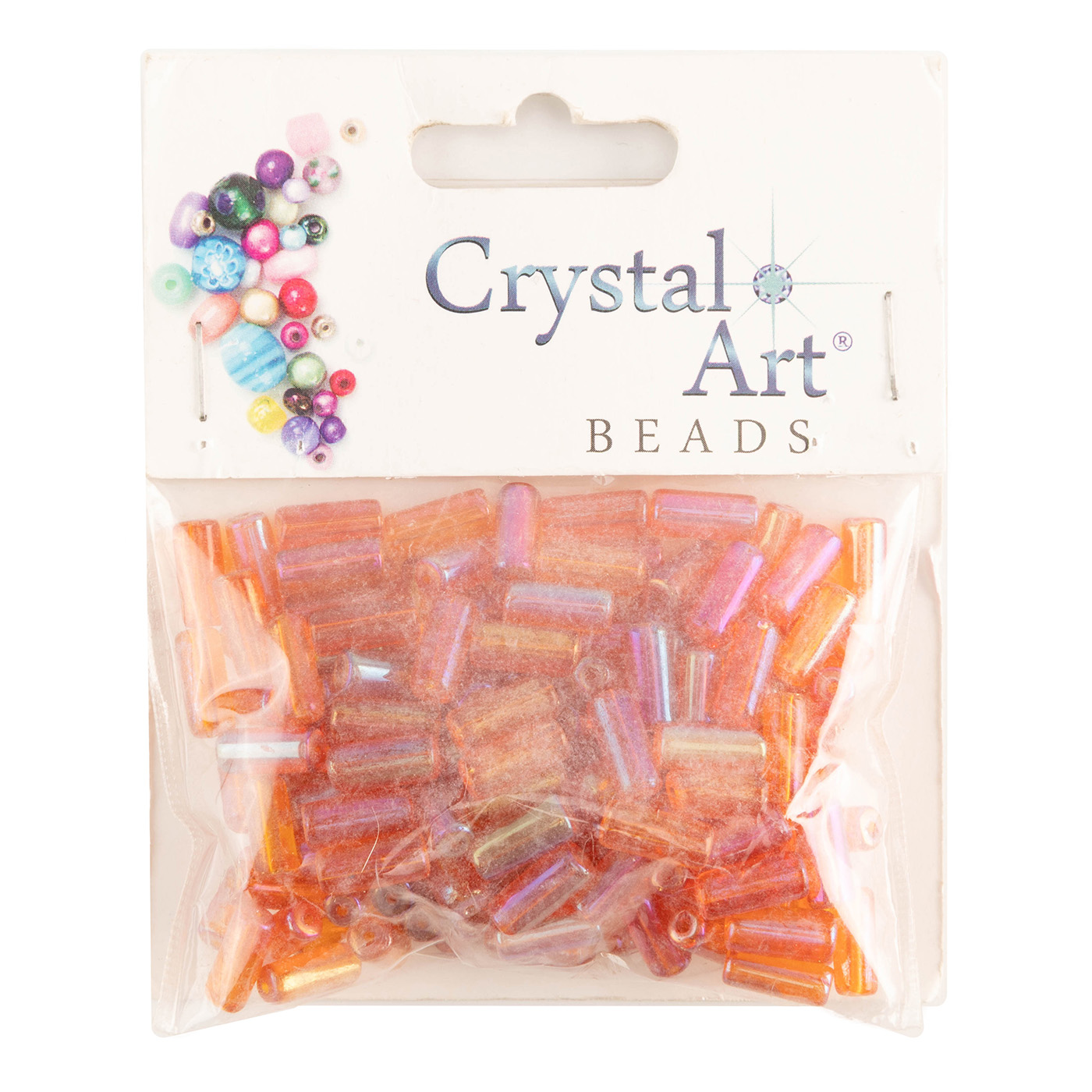 Намистини 4*10 мм, 50 г, rainbow 11055/102C Crystal Art 1