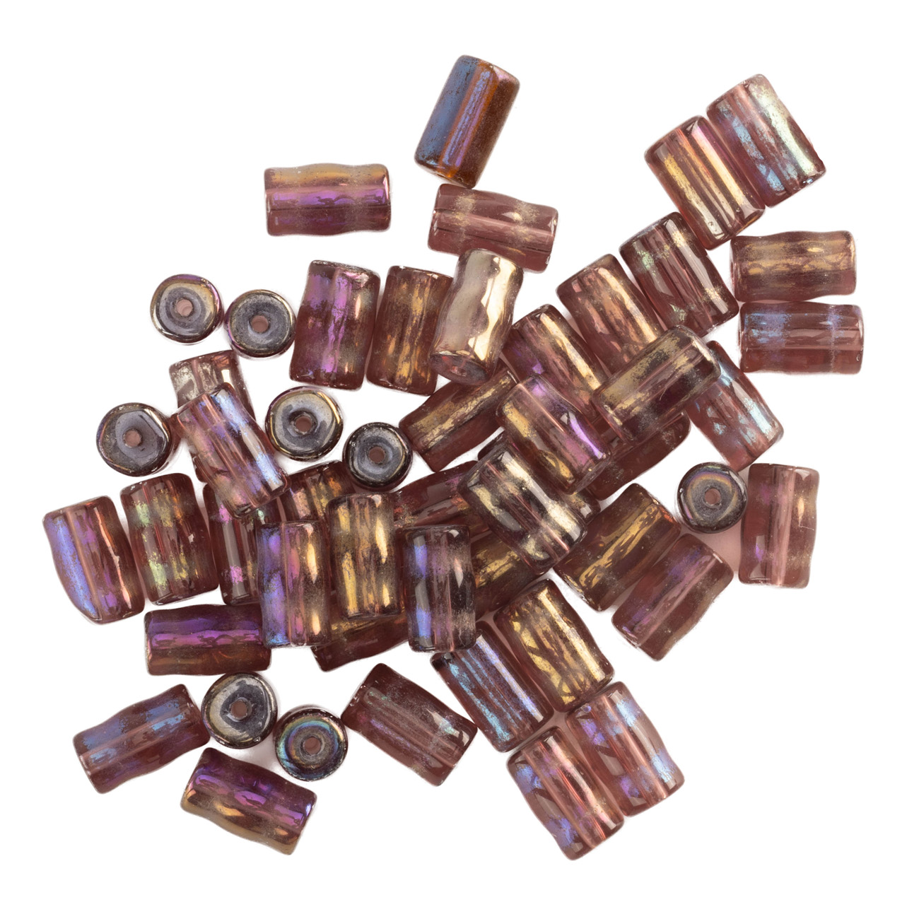 Намистини 5*11 мм, 50 г, rainbow 11137/025C Crystal Art
