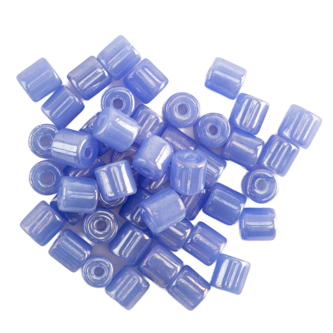 Бусины 8*10 мм, 50 г, luster 11057/355C Crystal Art