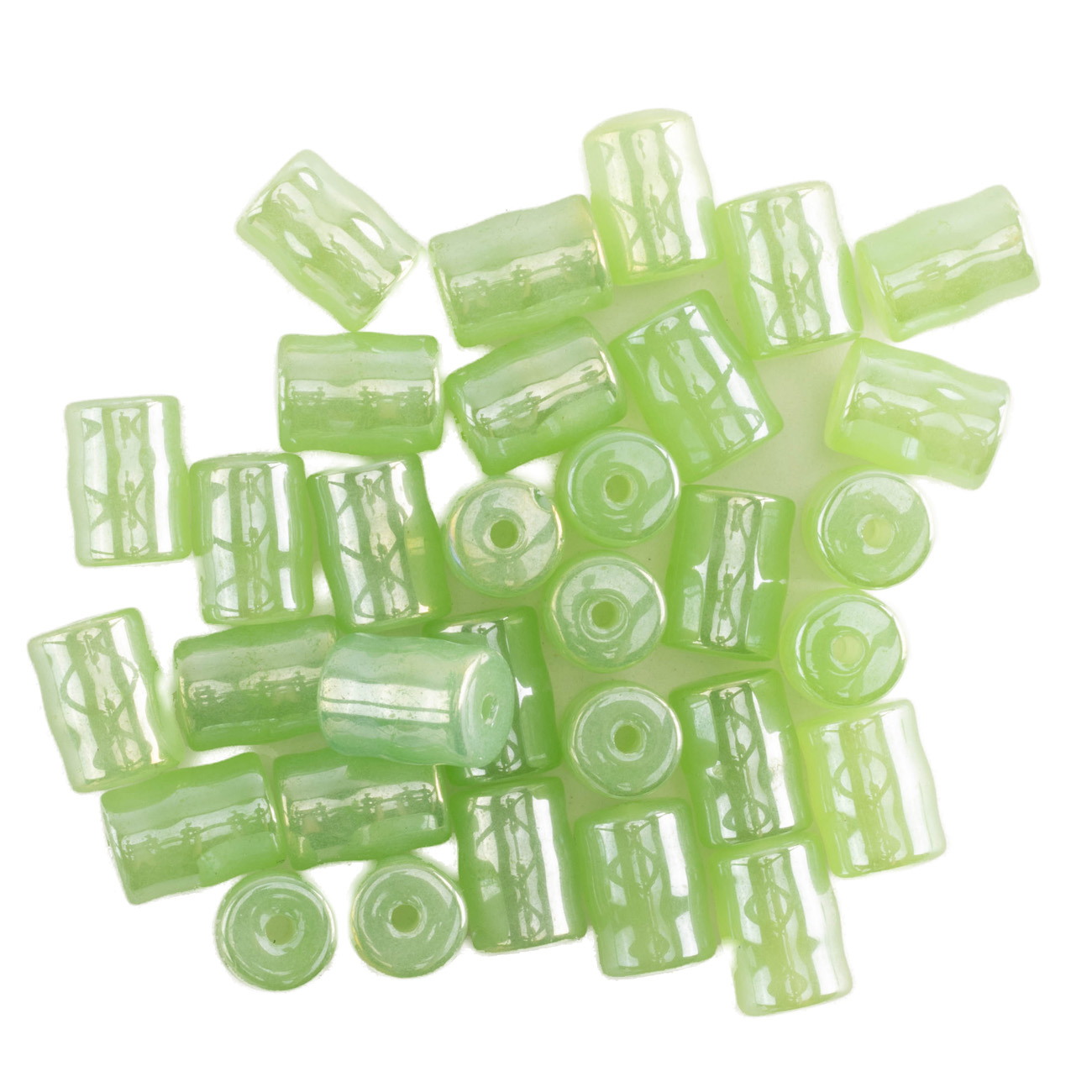 Намистини 8*12 мм, 50 г, luster 11138/353C Crystal Art