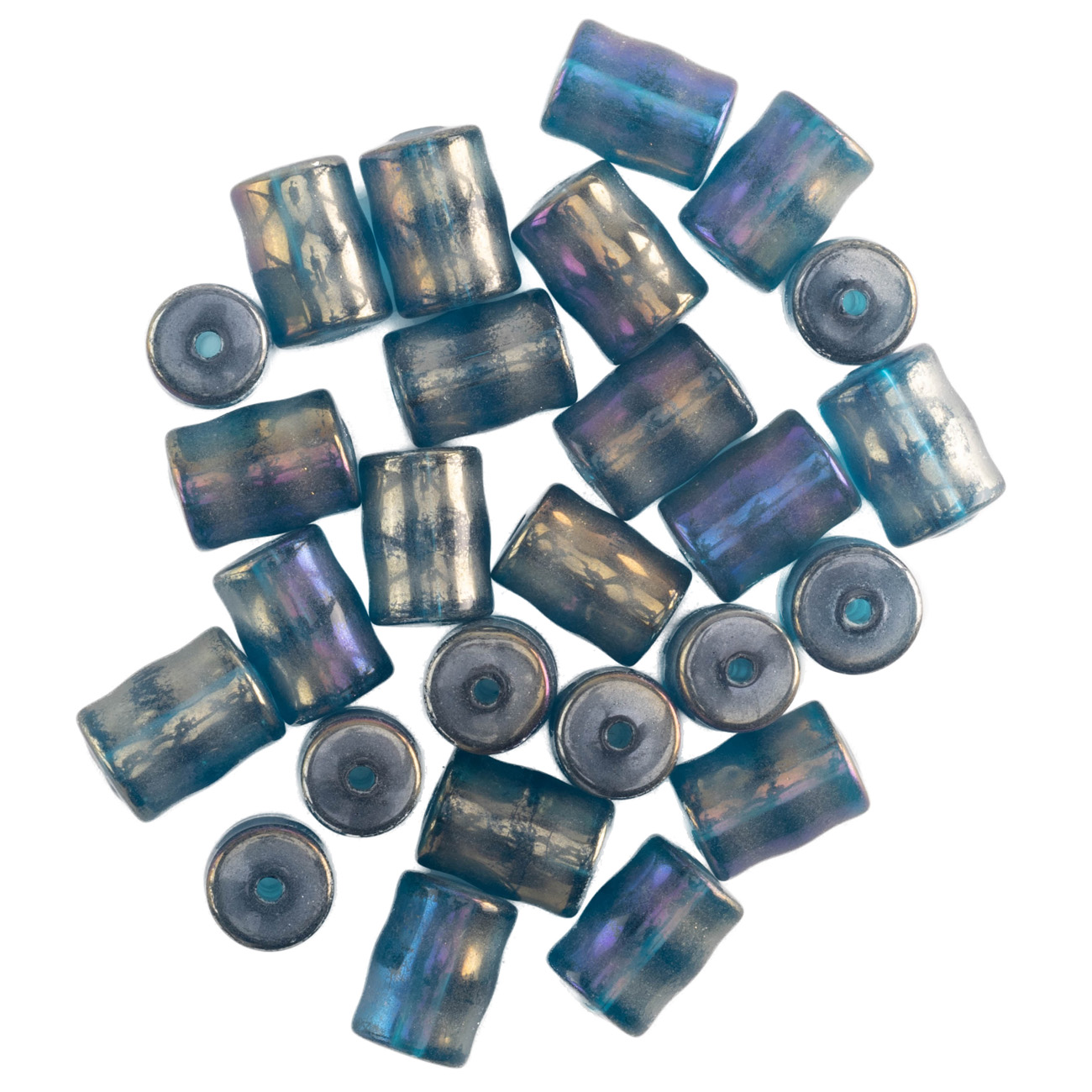 Намистини 8*12 мм, 50 г, rainbow 11138/114C Crystal Art