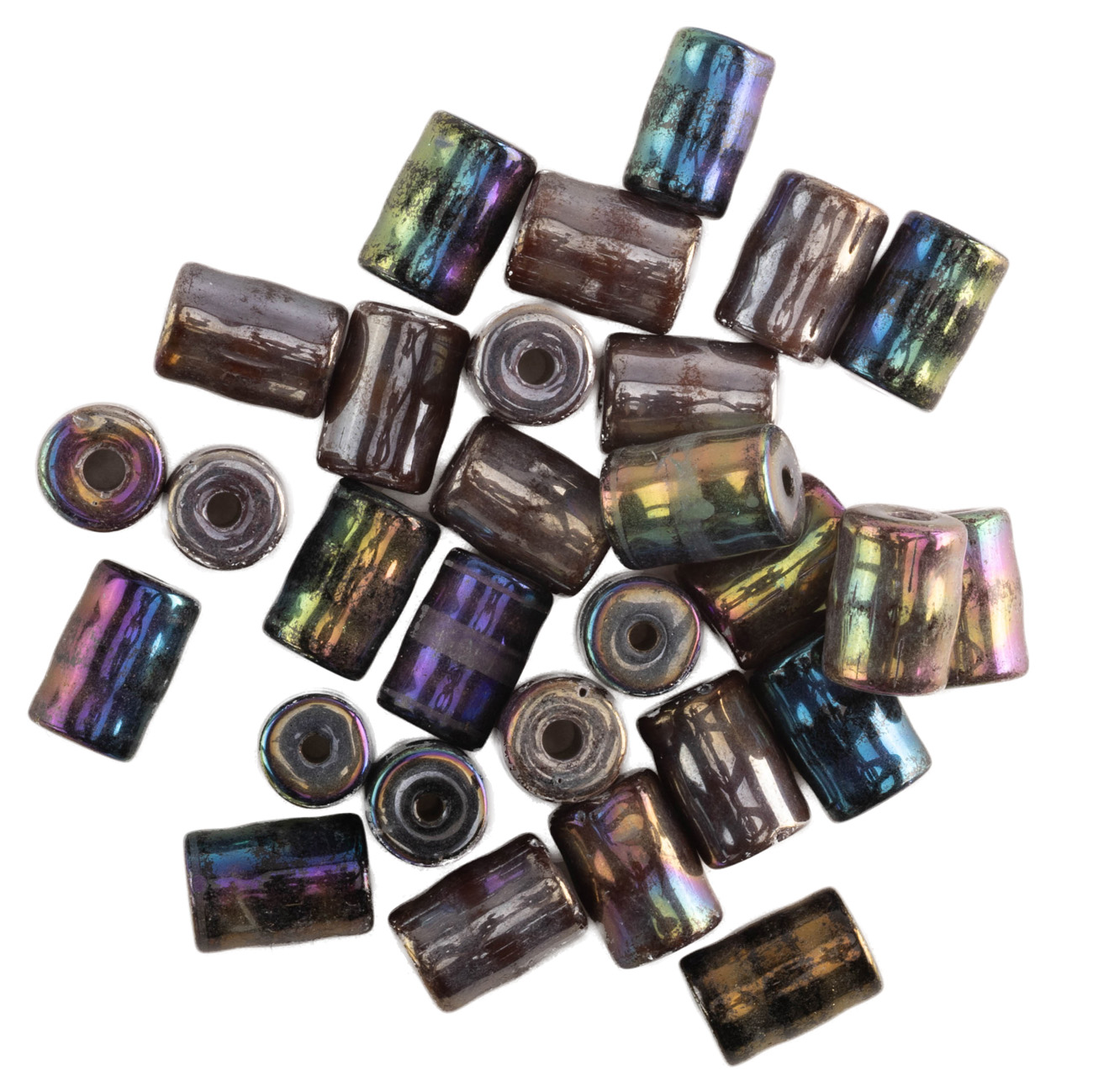 Намистини 8*12 мм, 50 г, rainbow 11138/308C Crystal Art