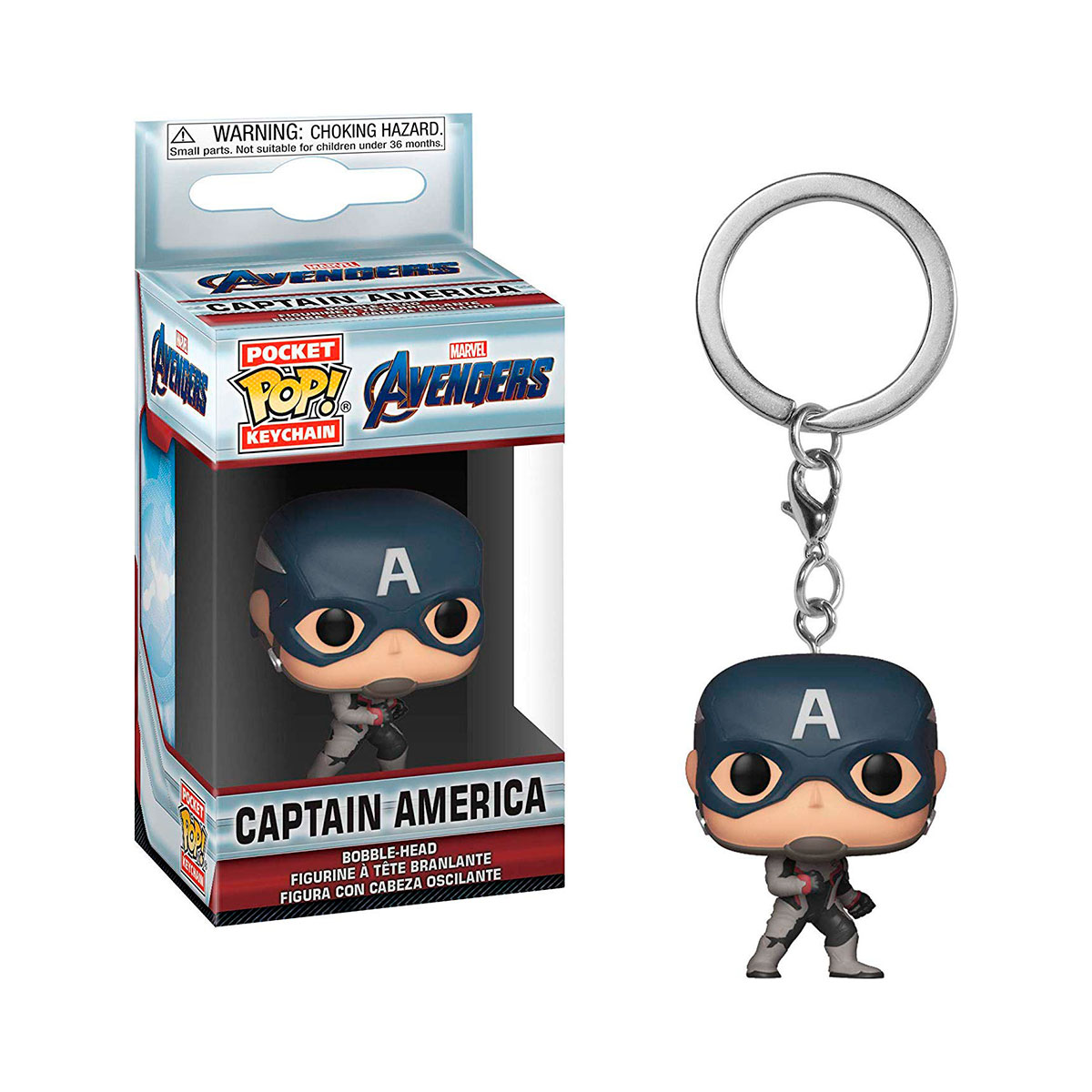 Фігурка на кліпсі Funko Pop серії "Месники: Фінал" - Капітан Америка, 36678 1
