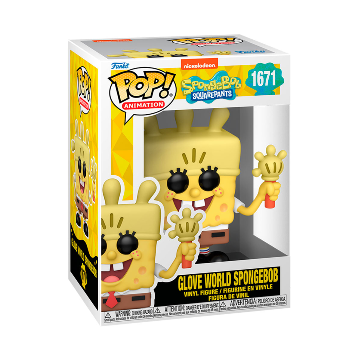 Фігурка Funko Pop! серії "Губка Боб Квадратні Штани" - Губка Боб з руковичкою-ліхтариком, 75734 2