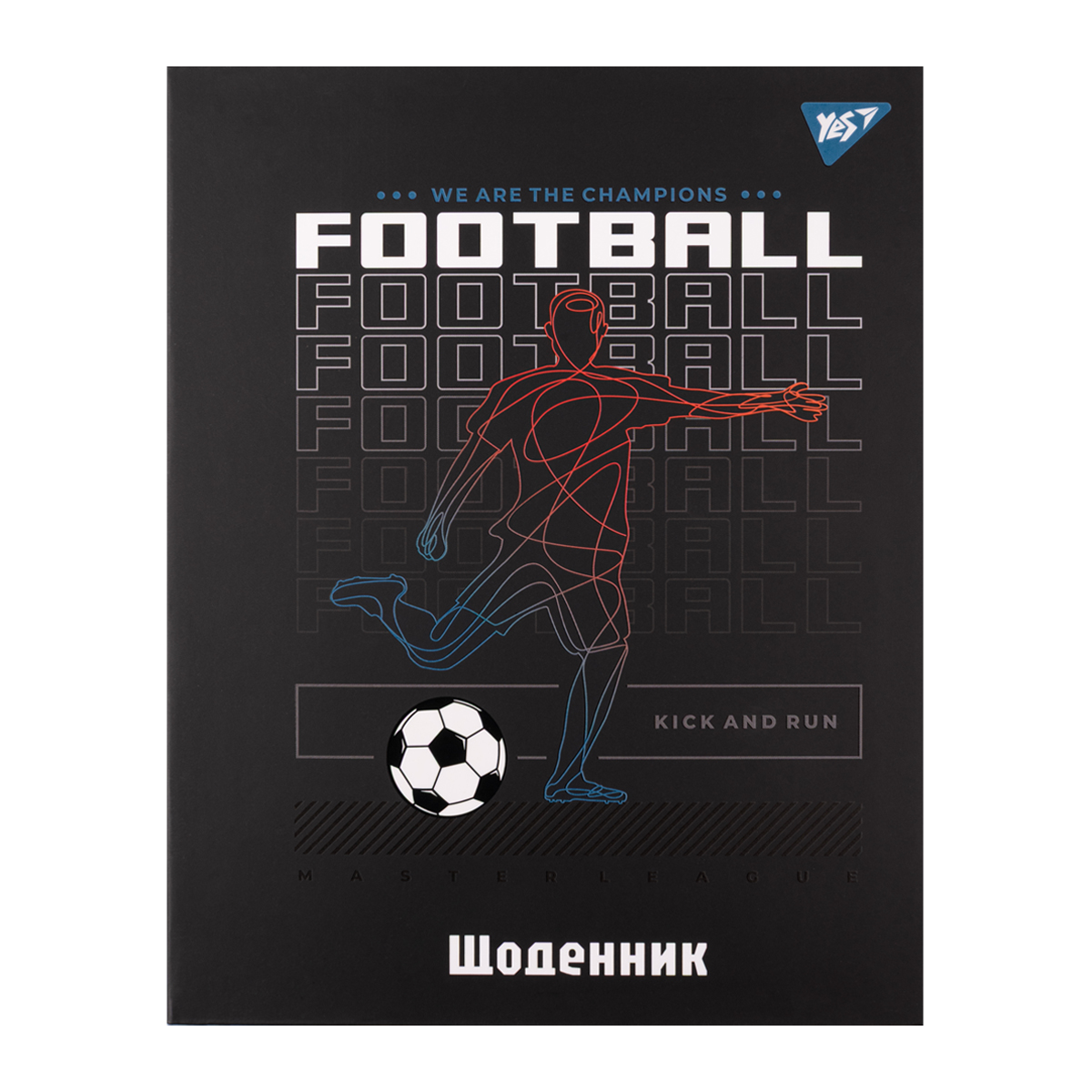 Щоденник шк. інтегральний "Football" А5, 40 арк., 911644 YES