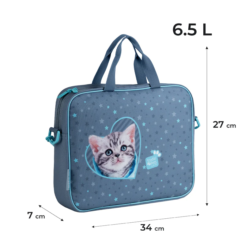 Сумка шкільна текстильна Kite A4, 1 від., 589-2 SP, SP25-589-2 2