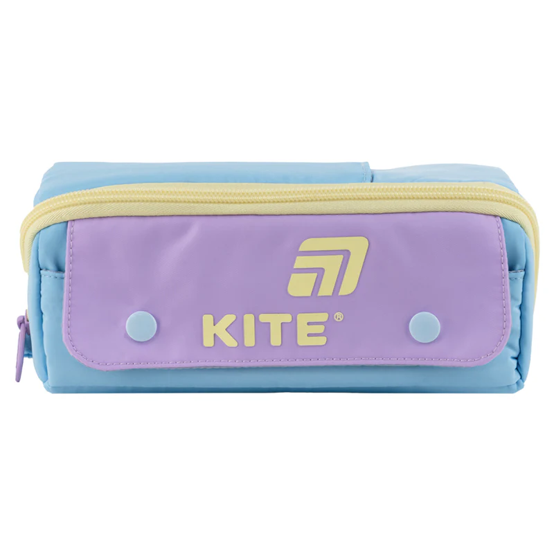 Пенал Kite 2702-4 блакитно-фіолетовий, K25-2702-4
