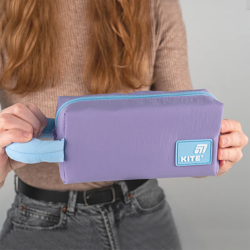 Пенал Kite 2703-3 фіолетово-блакитний, K25-2703-3 5