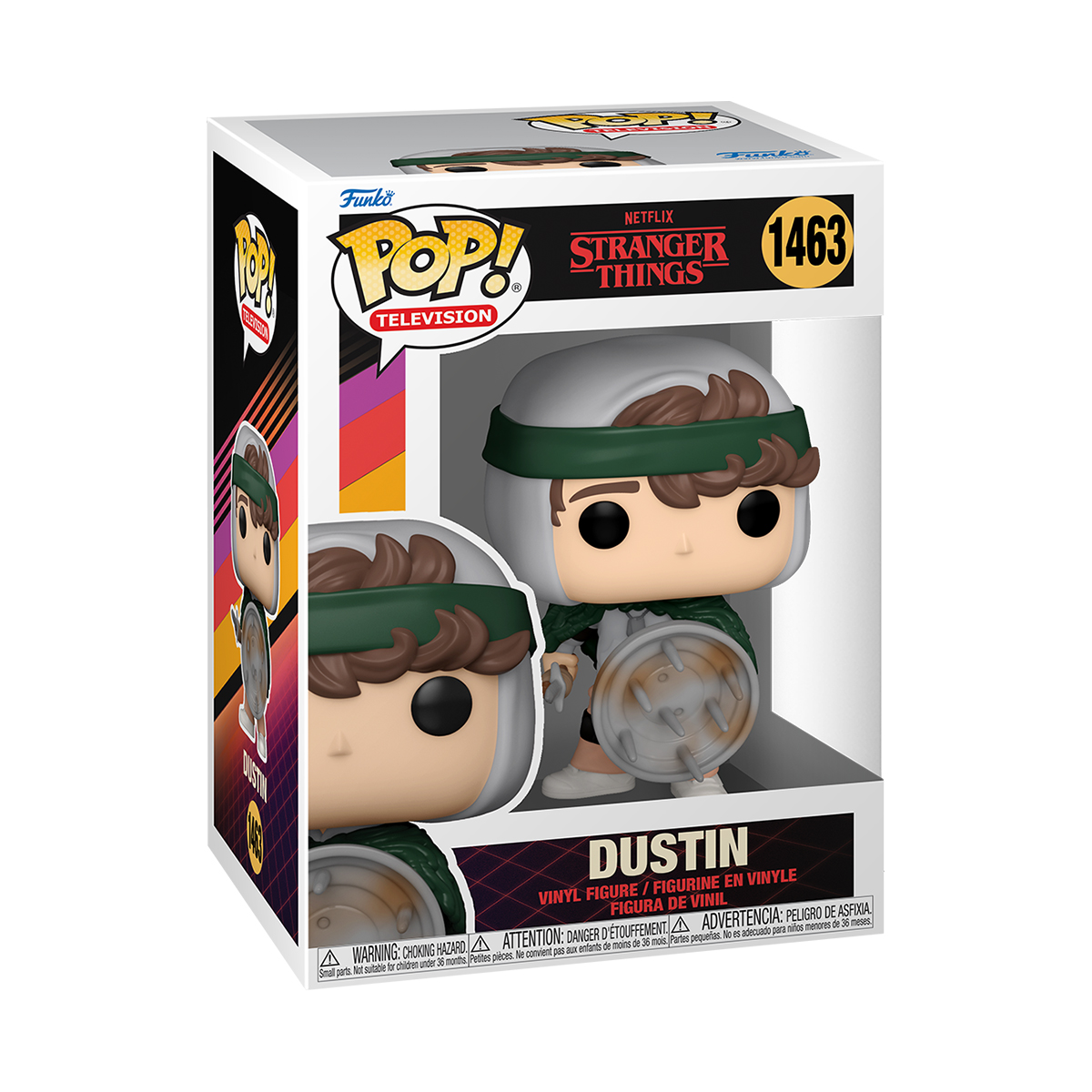 Фігурка Funko Pop! серії "Дивні дива" - Дастін зі щитом, 72137 1