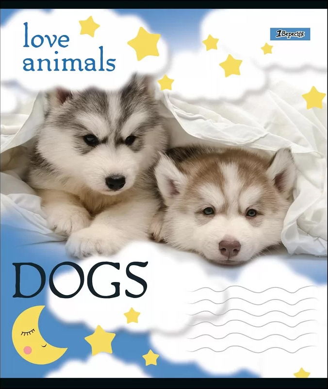 Тетрадь 12 лин. 1В Love Animals, 764471 3