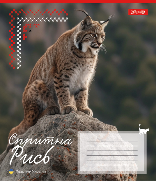Зошит 18 кл. 1В Animals of Ukraine, 767231 4
