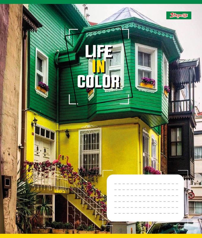 Зошит 24 лін. 1В Life in colors, 767304 1