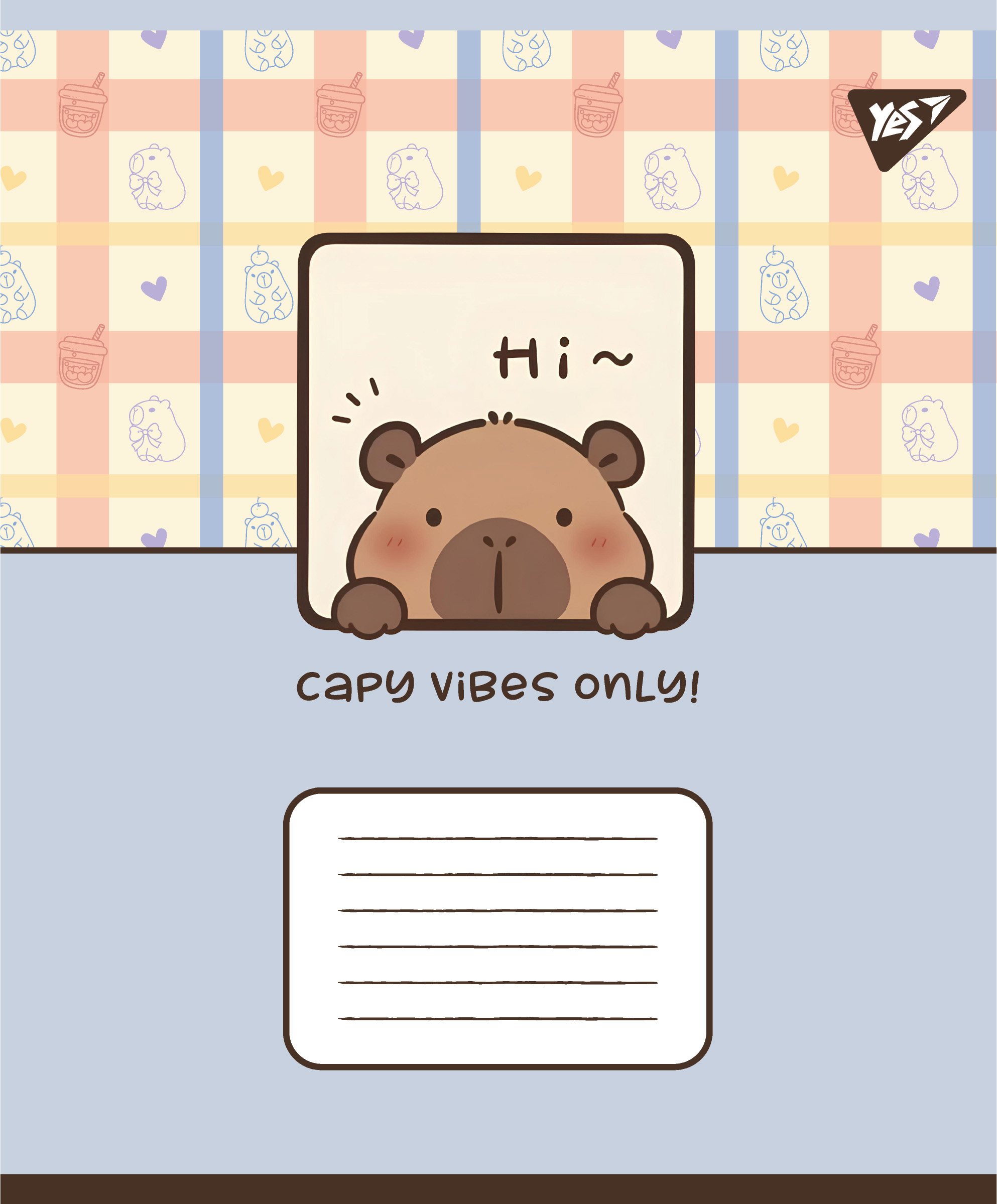 Зошит 12 кл. Yes "Capy vibes", 767950 1