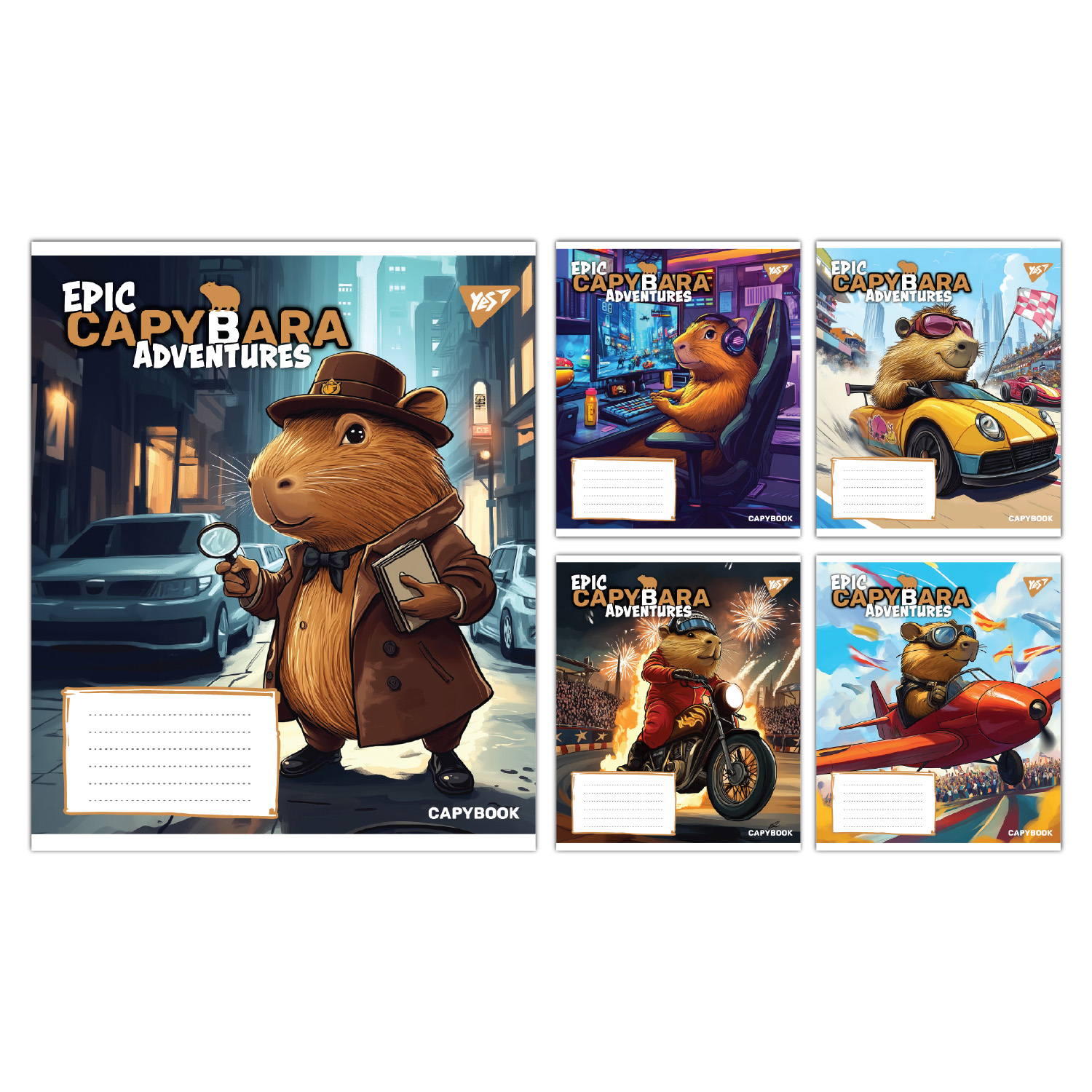 Зошит 12 кл. Yes "Epic Capybara", 767791