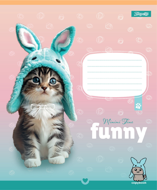 Зошит 12 кл. 1B "Funny Pets", 768208 3