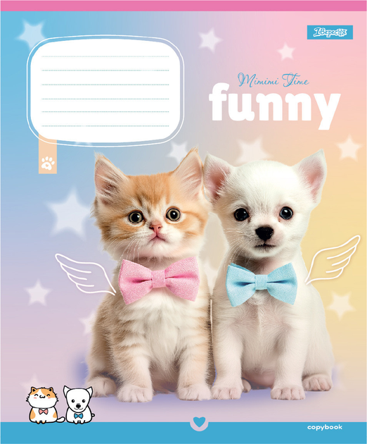 Зошит 12 кл. 1B "Funny Pets", 768208 4