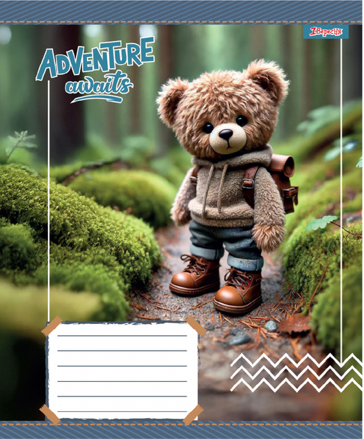Зошит 12 лін. 1B "Adventure awaits", 768197 1
