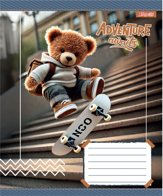 Зошит 12 лін. 1B "Adventure awaits", 768197 3