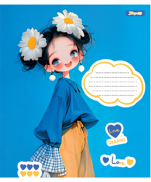 Зошит 12 лін. 1B "Free and Happy", 768233 2
